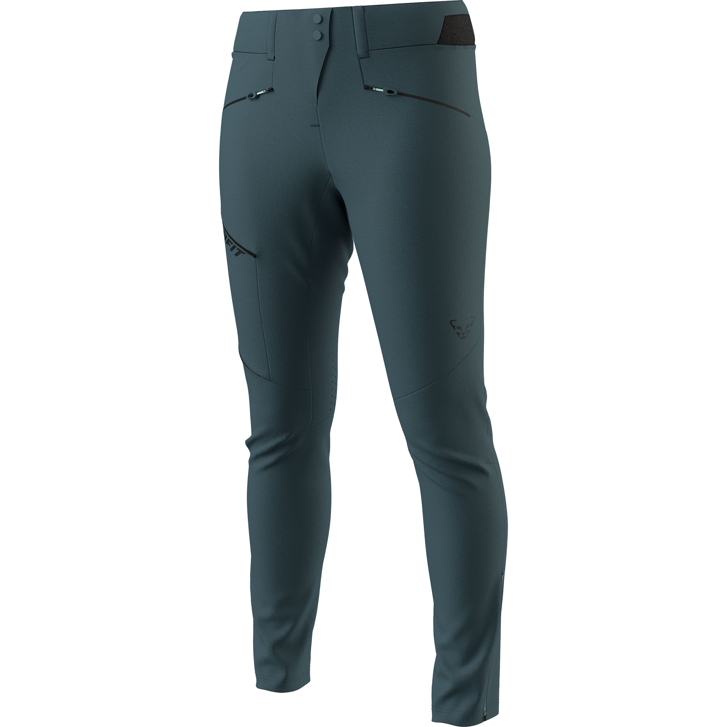 Dynafit Transalper DST Hose Damen Softshellhose grau Größe L Camping Widerstandsfähig Wasserabweisend