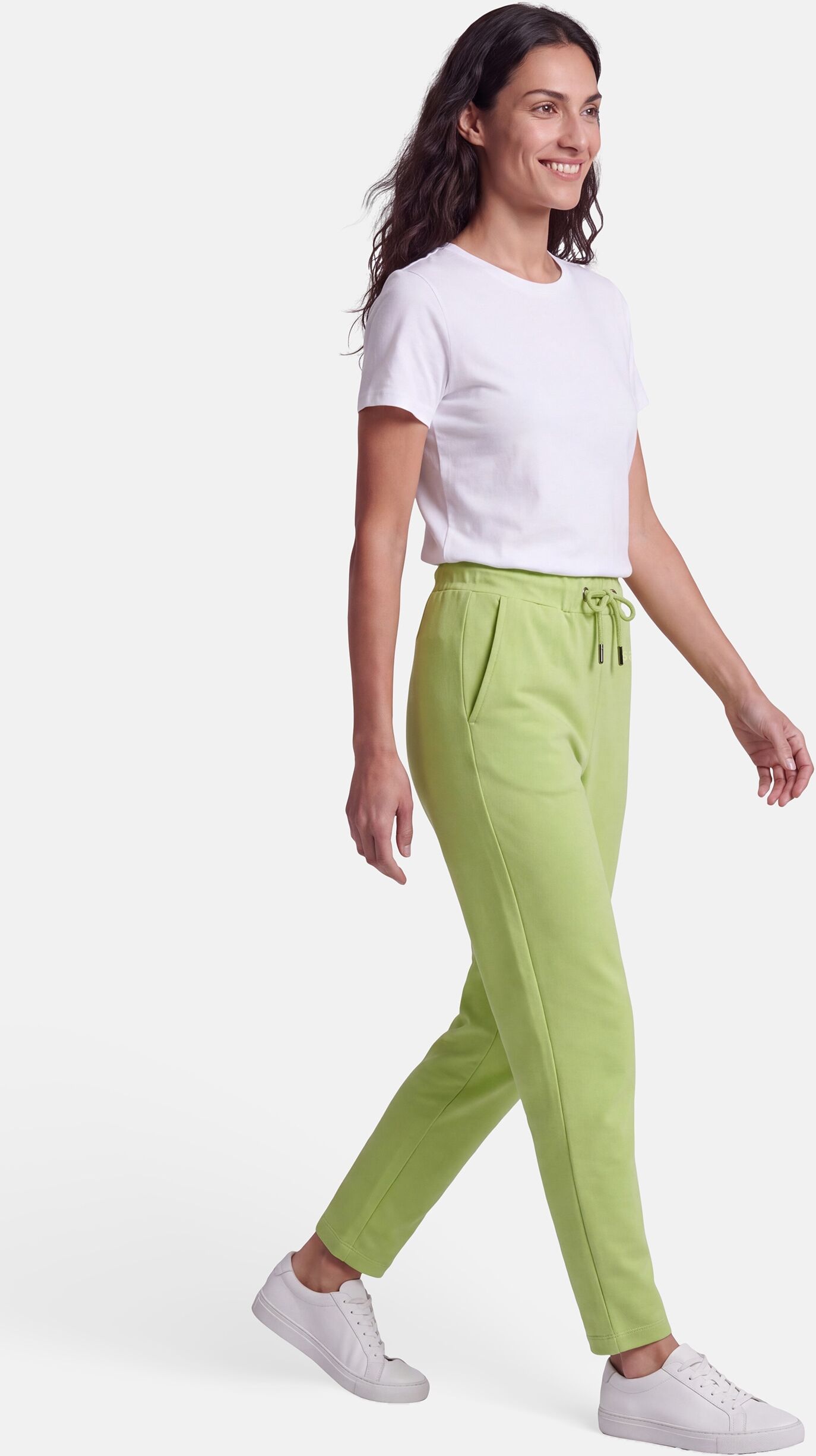 Sweathose SALZHAUT "Sweathose DOORLOCK", Damen, Gr. XL, EURO, gelb (lime), Hosen Sweathose