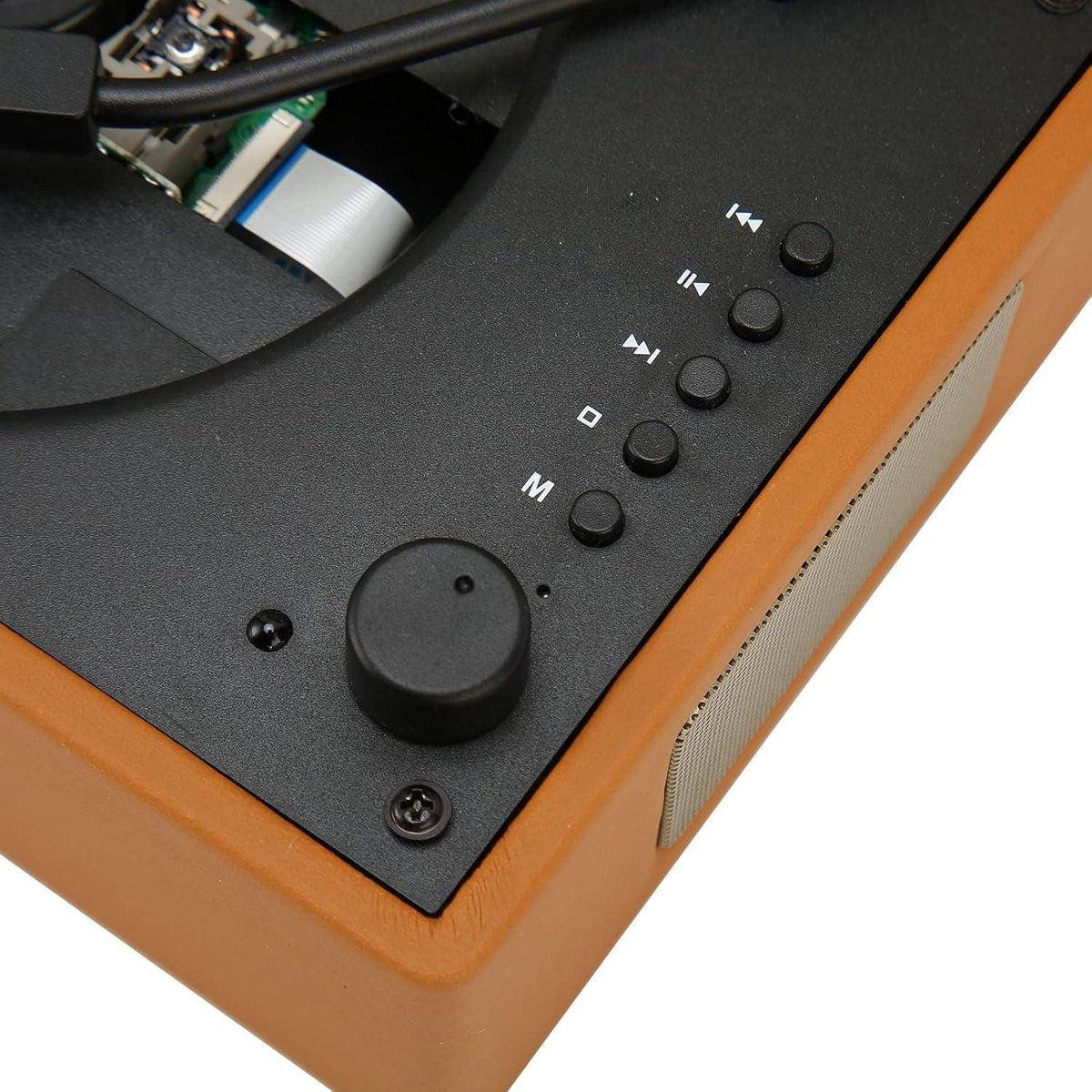 Selius Retro koffer cd-speler met Bluetooth ontvanger en ingebouwde hifi stereoluidsprekers