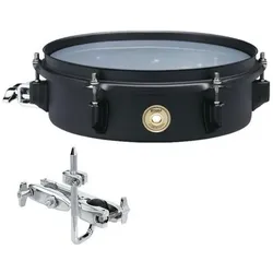 Tama BST103MBK Metalworks Mini Tymp Snare 10x3 Zoll (Acoustic-Drum), Schlagzeug, Schwarz