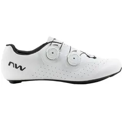 Northwave, Herren, Veloschuhe, Extreme Plus Rennrad Schuhe (43.5), Weiss, Schwarz
