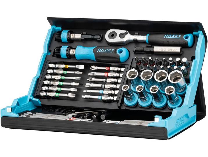 Jeu de clés à douille 1/4\ 2200SC-32\, 96 pièces\, dans un coffret SmartCase Hazet 4000896244546