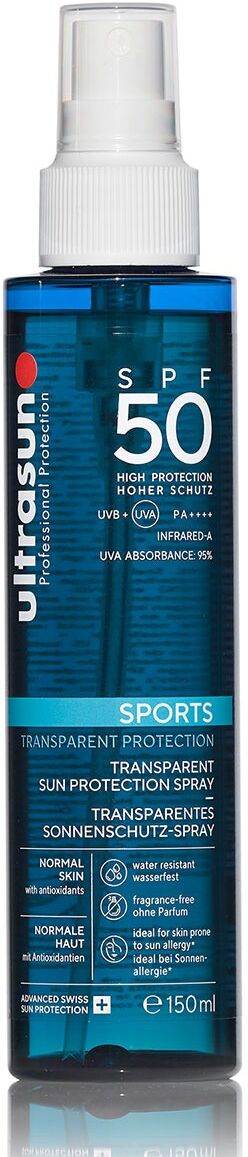 Ultrasun Sports Spray SPF 50 150ml