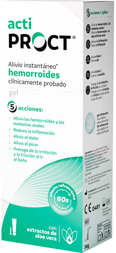 Hemoclin Acti Proct gel hemorroides 30 gr