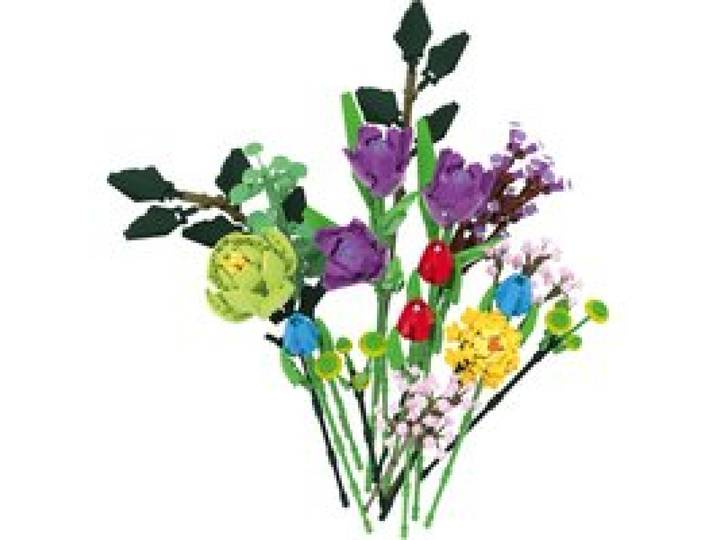 LUPILU® Bouquet de pinces à serrer »Clippys« (Fleurs sauvages)