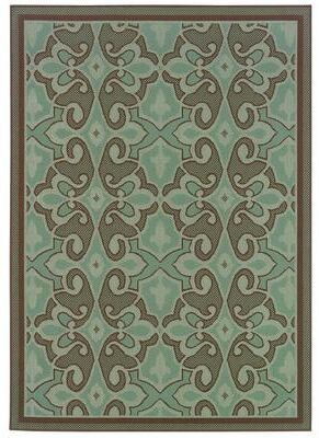 Vista Home Malta Porch Traditions Indoor/ Outdoor Loop Pile Area Rug
