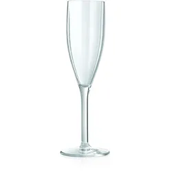 18x WAS Germany Sektglas Sunset 190 ml Polycarbonat