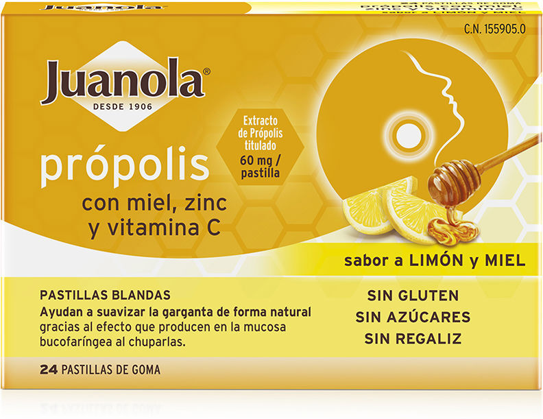 Juanola Propolis #Gélifiés au miel de citron