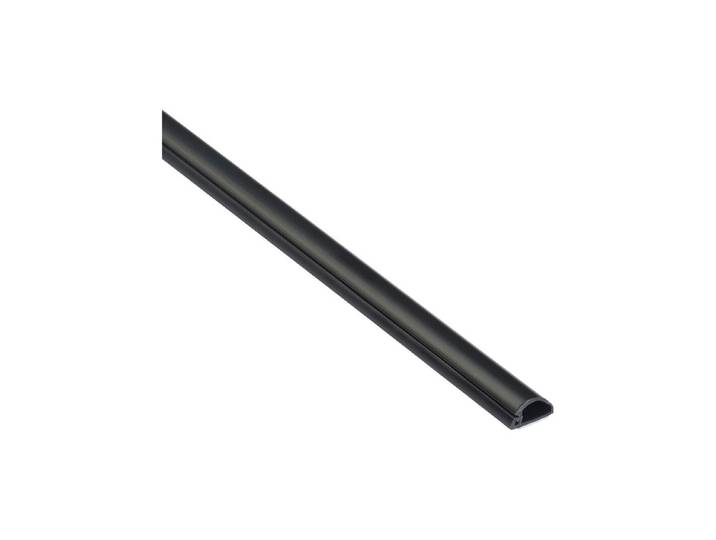 Kabelkanal D-Line halbrund 16x8mm 2m schwarz