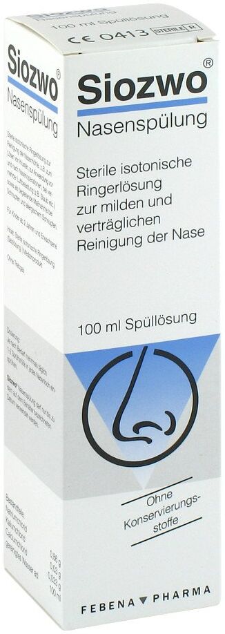 Siozwo Nasenspülung Konservierungsstofffrei