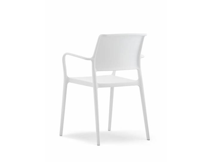 Esszimmerstuhl Ara Pedrali weiß, Designer Jorge Pensi Design Studio, 59.5x83x56 cm