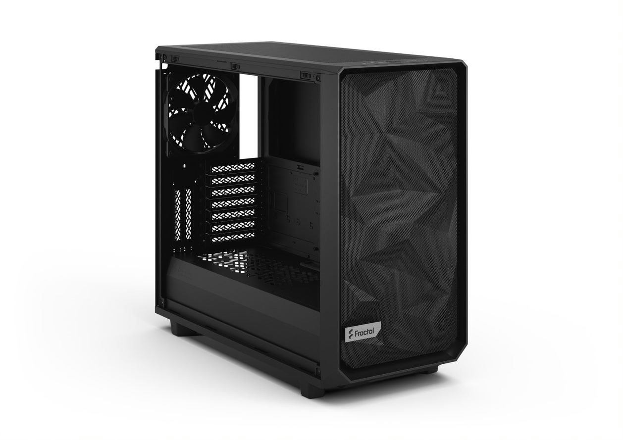 Fractal Design Meshify 2 Black Solid Big Tower Gaming Gehäuse FD-C-MES2A-01