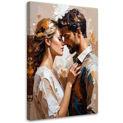 LEINWANDBILD Liebe 80x120cm