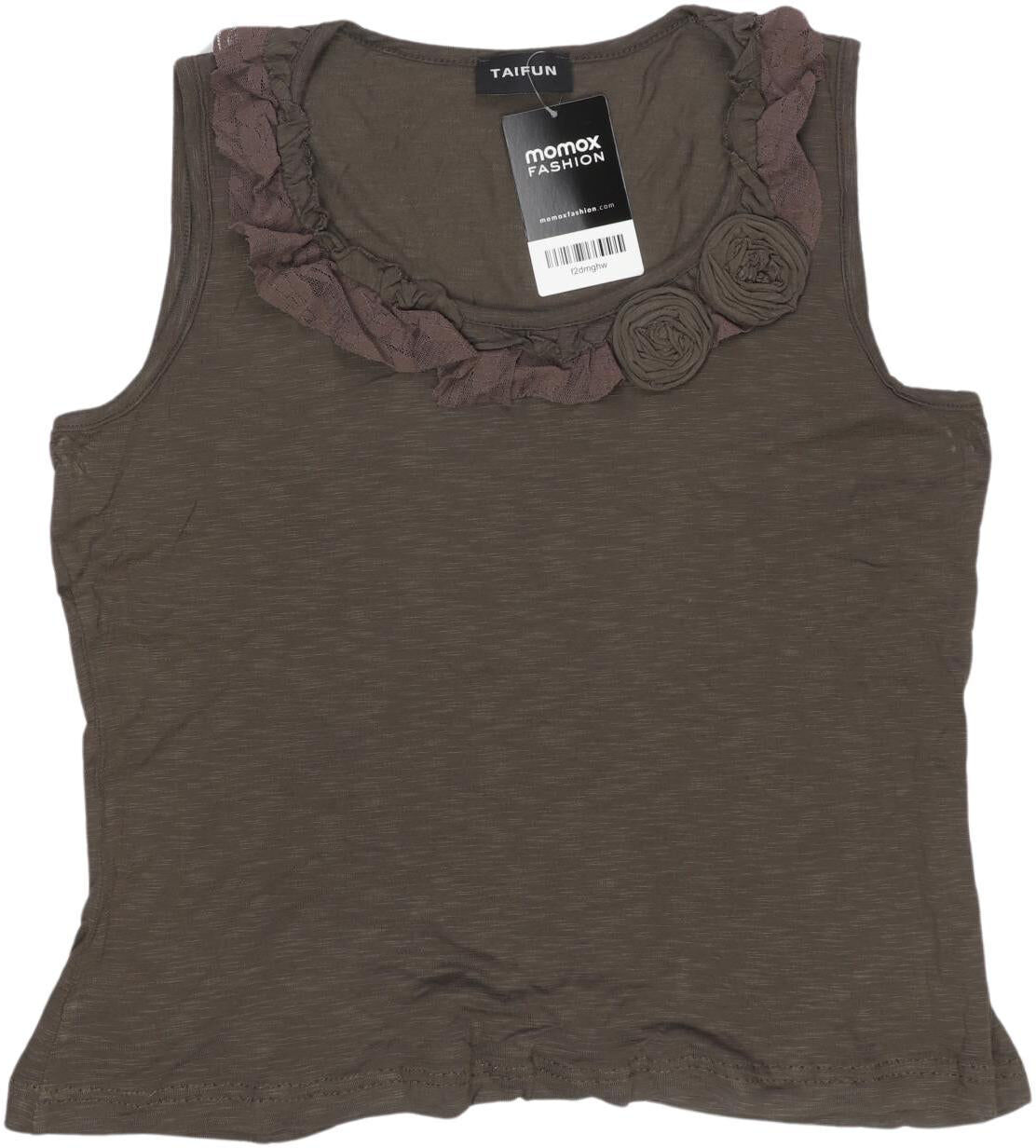 Taifun Damen Top, Braun, Gr. S, kein / Etikett - Second Hand