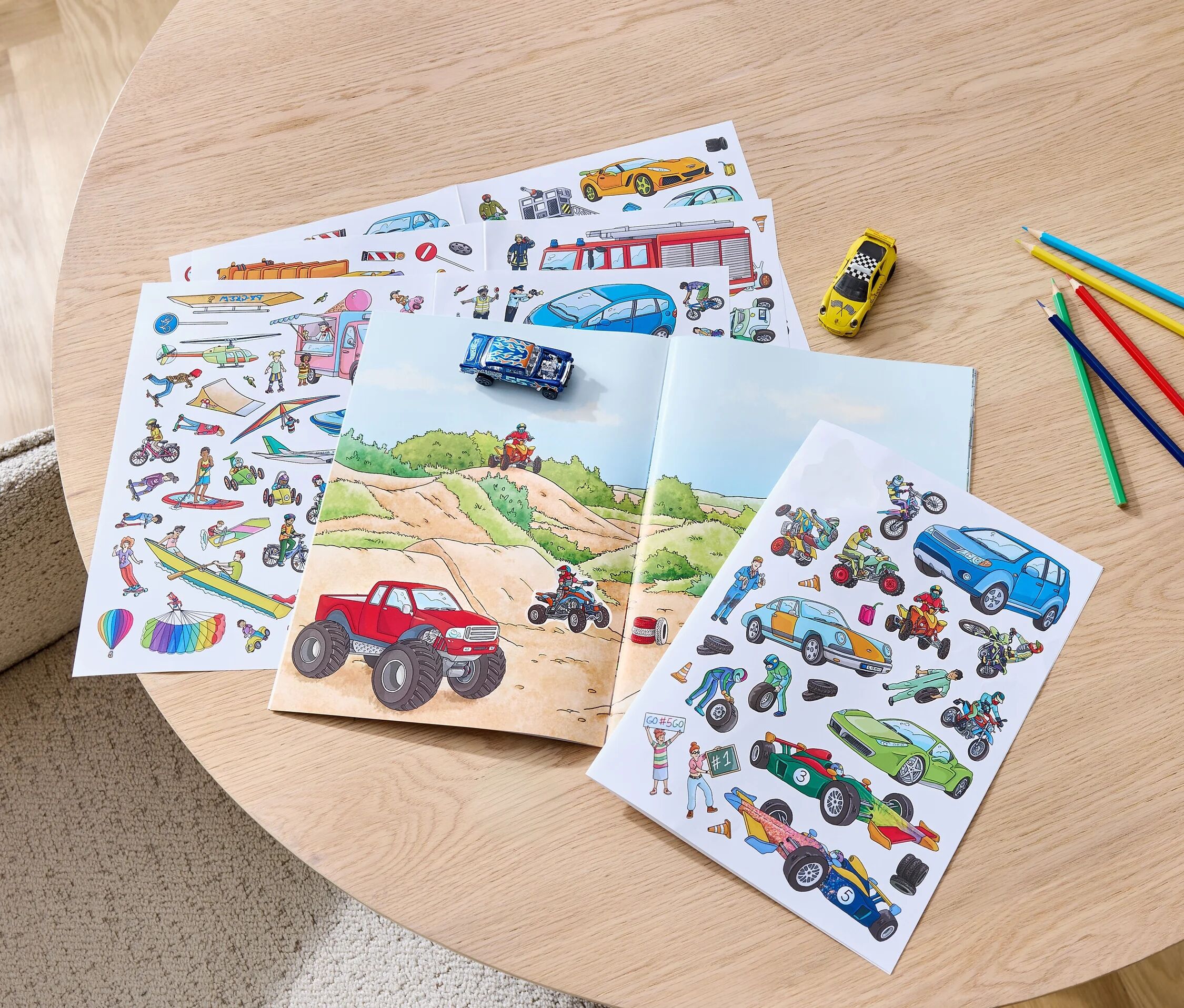 Tchibo - Mein Stickerbuch »Fahrzeuge«