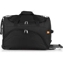Gabol Week Eco 2-Rollen Reisetasche 50 cm, Koffer, Schwarz
