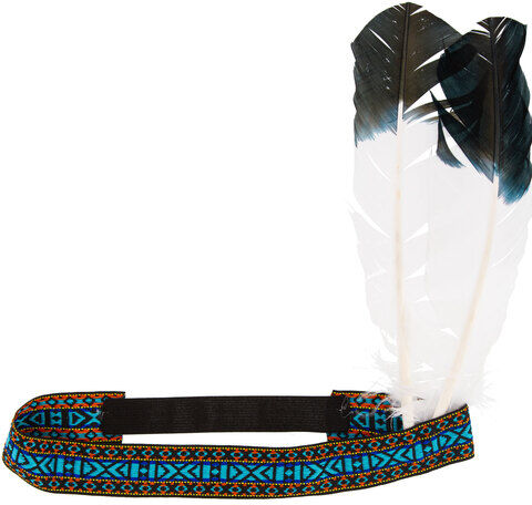 Stirnband "Indianer-Federn"