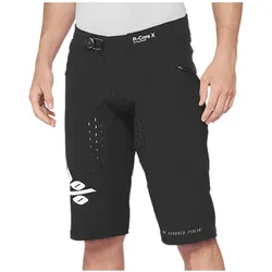 100%, Herren, Velohosen, R-Core X Shorts (28), Schwarz