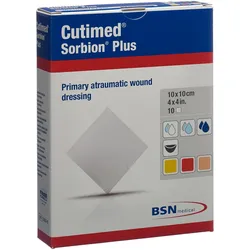 BSN, Pflaster, Sorbion Plus 10x10cm (10x)