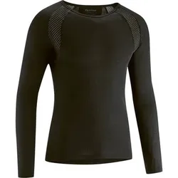 GONSO Herren Unterhemd Lissabon He-Rad-U-Shirt-1/1, Größe M in Schwarz Schwarz