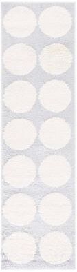 SAFAVIEH Norway Shag Annet Geometric Dot 1.2-inch Thick Rug