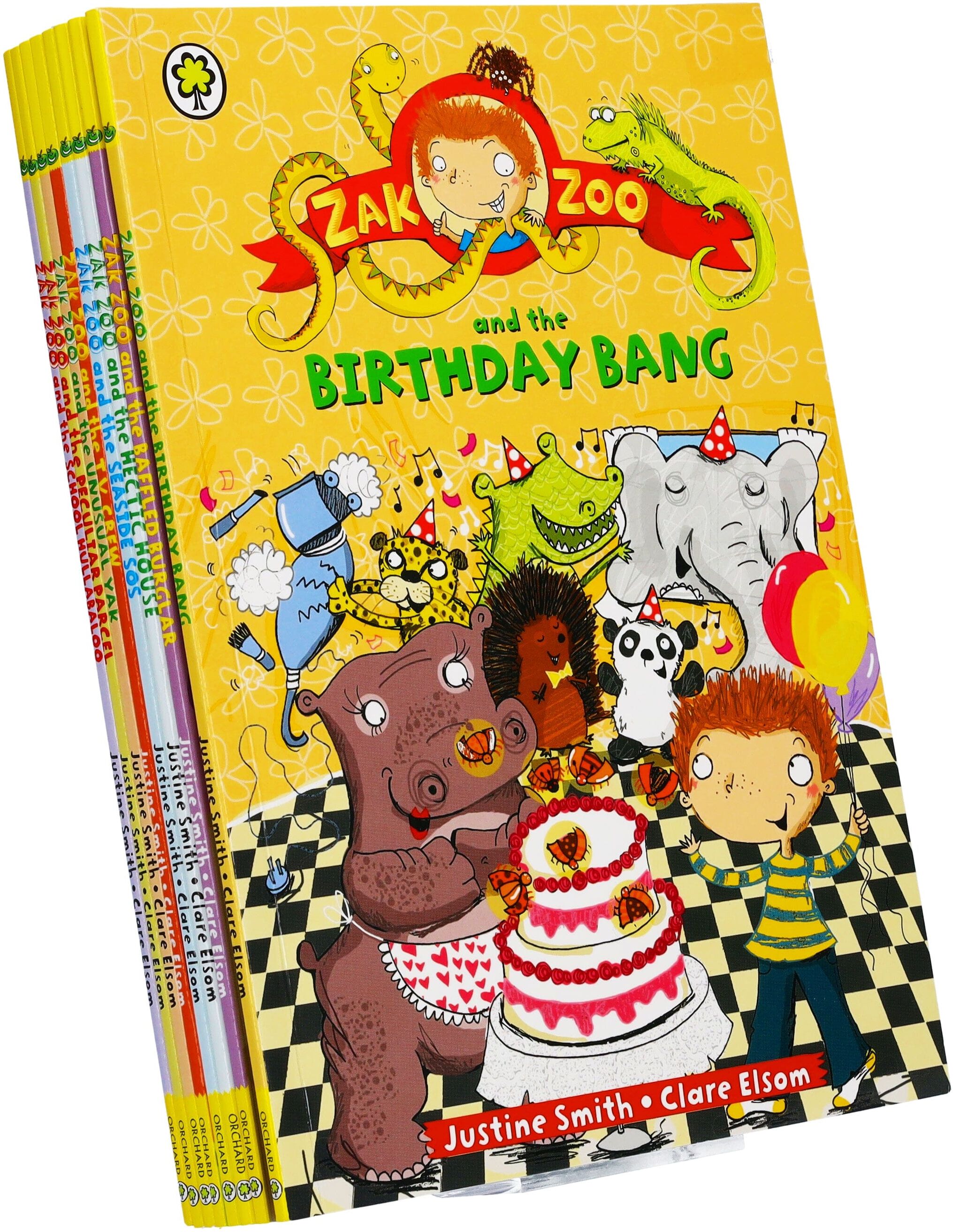 Zak Zoo Series By Justine Smith 8 Books Collection Set - Ages 6-11 - Paperback Hachette Children's Group