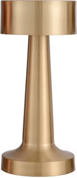 Inspire Curations Rechargeable LED Bar Table Lamp With Touch Sensor For Bedroom, Cafe & Restaurant b gold