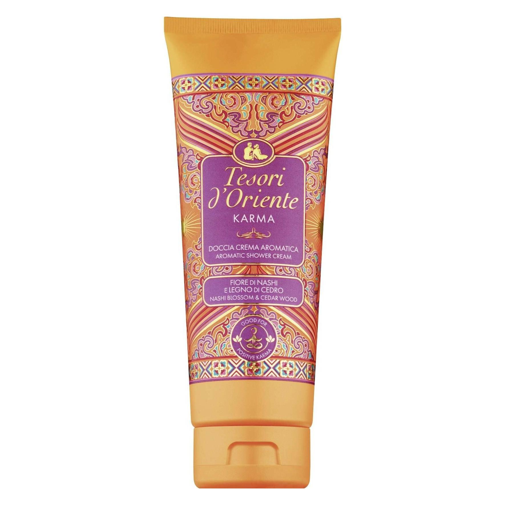 Tesori d'Oriente Karma Shower Aromatic Cream Nashi Flower and Cedar Wood 250ml (250 ml) (1767)