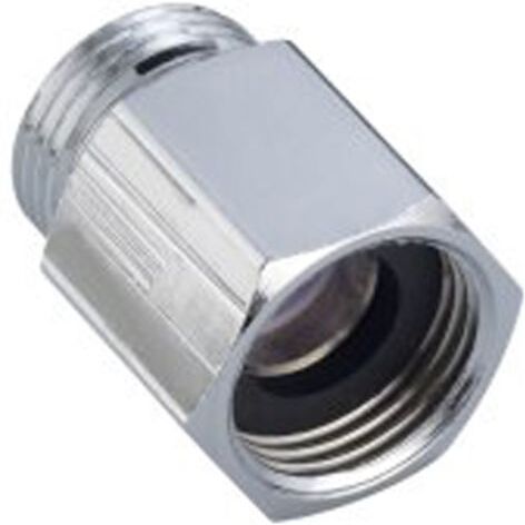 Neoperl Durchfluss-Mengenregler 02200094 verchromt, 3/8" AGx3/8" IG, verchromt, 5 l/min, für Duschen