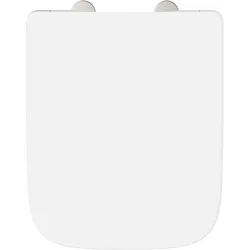 Schütte, WC Deckel, WC Sitz Duroplast WC-Sitz WHITE E-Form PRO 4 Geberit Renova Plan Absenkautomatik 82820 Weiss
