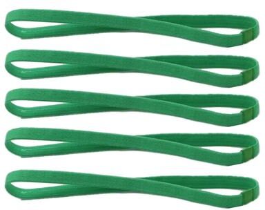 Uplift Picks Non Slip Candy Color Sports Headbands green (5 Pcs)