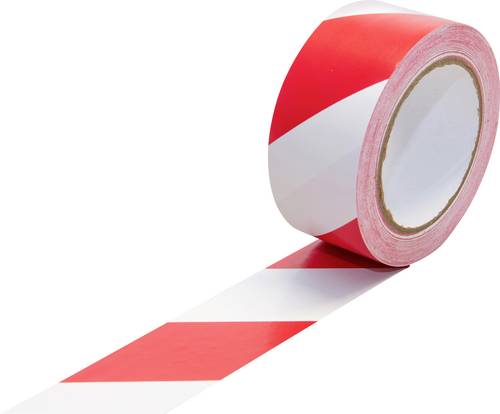 CellPack 364830 Premio Bodenmarkierungsband/50-33/RDWH Rot/Weiß 1 St. (Ø x H) 112mm x 50mm