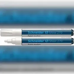 Schneider Farbmarker Maxx 270, weiß, 10er-Pack