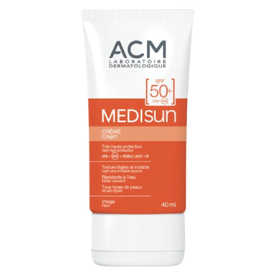 ACM Laboratoires ACM Medisun Sonnenschutz Gesichtscreme SPF 50+ 40 ml - Wasserfest (SPF 50+, 40 ml) (49993778)
