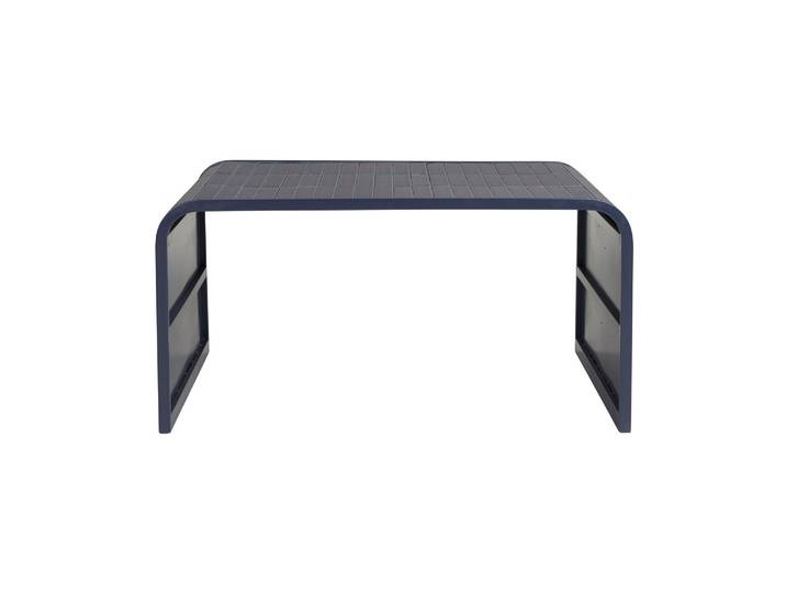 Table basse bleue Tiles