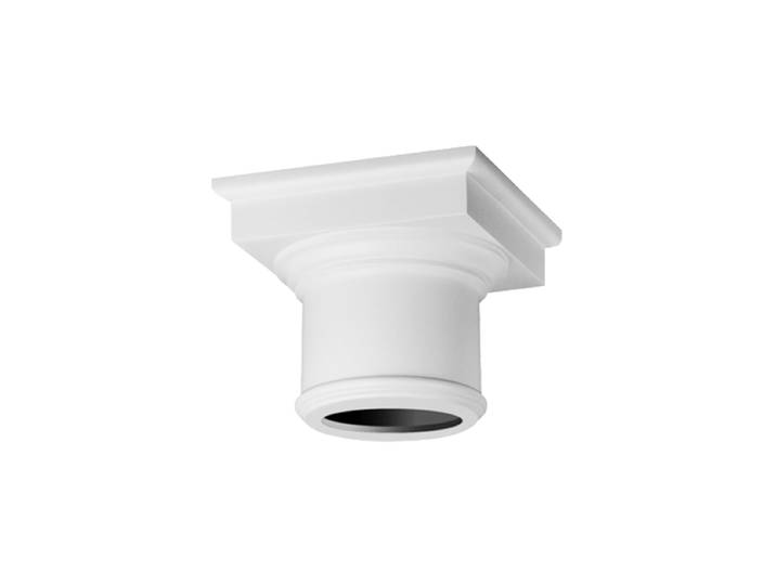 Zierelement „KAPITELL K 1112“ - 36.5 cm Weiss Orac Decor