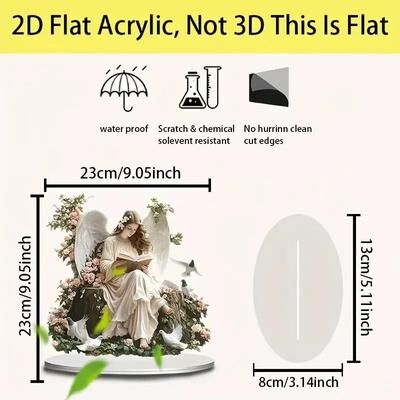 Inspire Essentials Eid Acrylic Mosque Tabletop Decoration Ramadan Home Display Decor 5