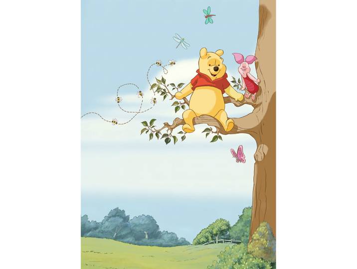 Komar - Papier Peint Photo Winnie L'Ourson Disney 184cm X 254cm