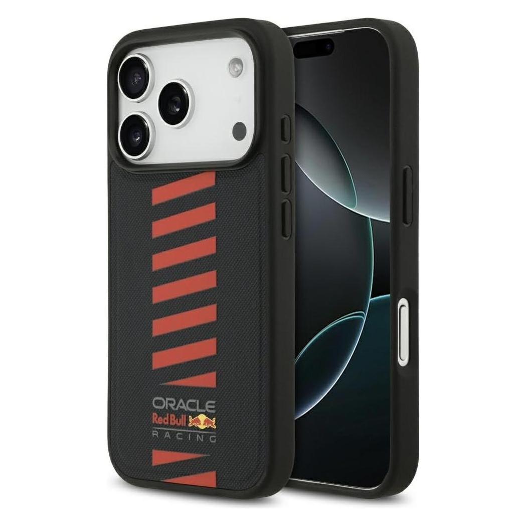 Red Bull Etui Meshed Powerbar MagSafe do iPhone 17 Pro granatowy (Apple iPhone 17 Pro) (RED000130)