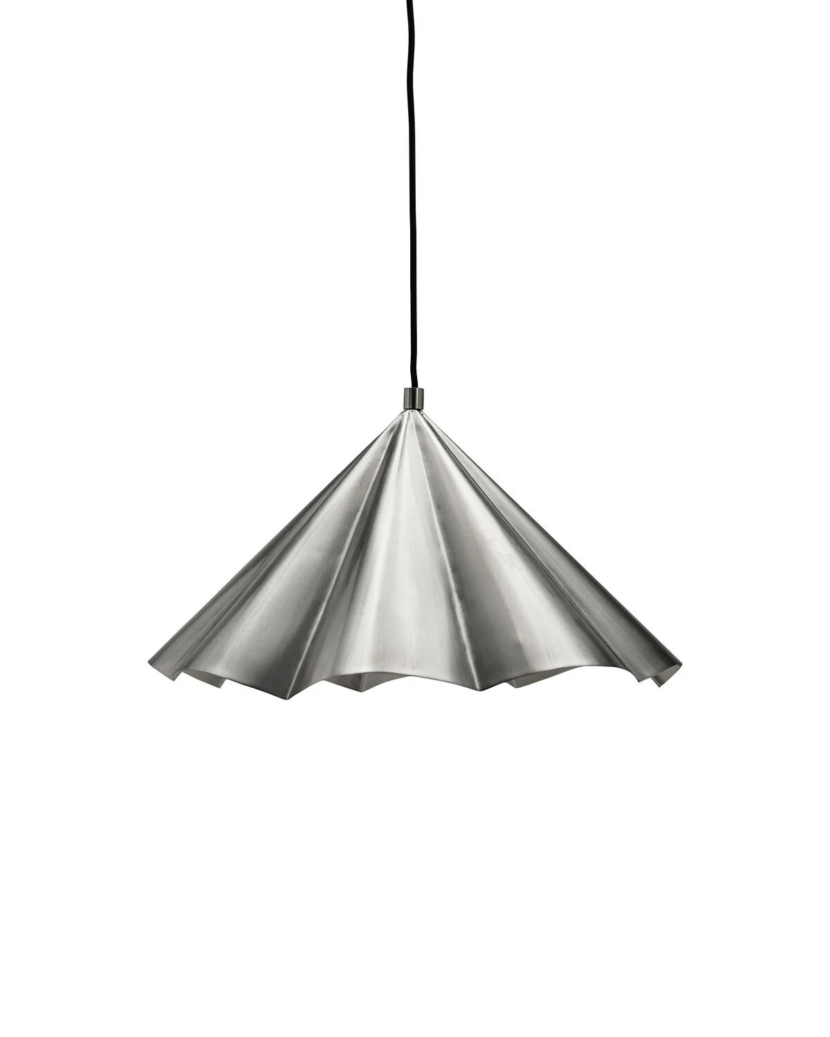 House Doctor Flola hanglamp zilver metaal Ø50cm