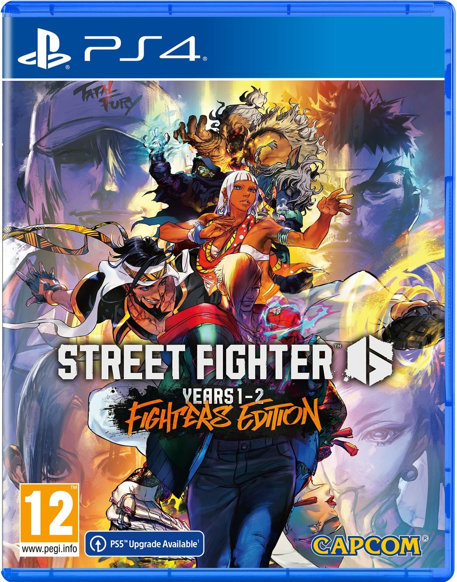 CAPCOM EUROSOFT LTD Street Fighter 6 Year 1-2 Fighters Edition - PS4 (Disc) for PlayStation 4