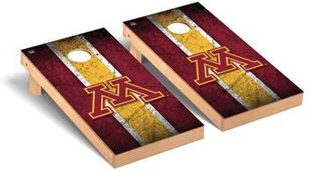 Skip's Garage Minnesota Golden Gophers Vintage Cornhole Board Set