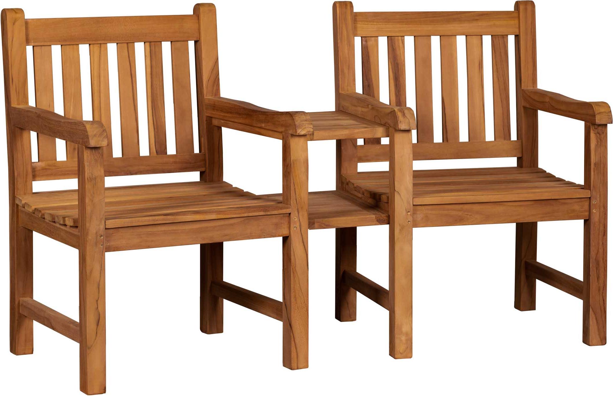Gartenbank Feierabend Teak