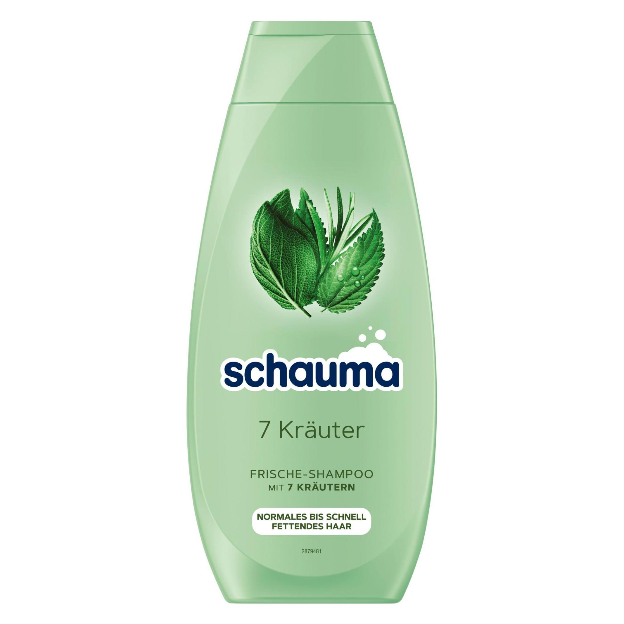 Schwarzkopf Schauma - 7 Herbs Shampoo Herbal Hair Shampoo 400Ml (Flüssiges Shampoo, 400 ml) (1912174)