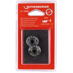 ROTHENBERGER Schneidrad für SUPER 1.1/4 Zoll, Inox, 2 Stück - 070088D