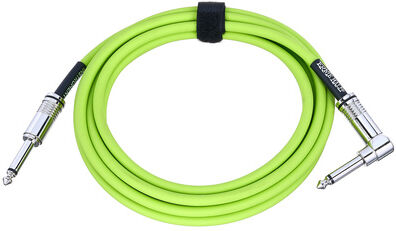 Ernie Ball Flex Cable 10ft Green P06465 Vert