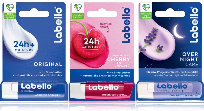 Labello Lip Care lip balm economy pack