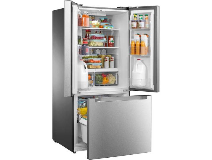 Hanseatic French Door HFD16975DI, 169,2 cm hoch, 75 cm breit, inkl. 3 Jahre Herstellergarantie