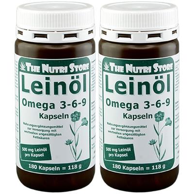 Omega 3 6 9 500Mg BIO x2 2x180 St Kapseln