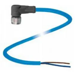 Pepperl & Fuchs Kabeldose, Elektronikkabel + Stecker, Blau